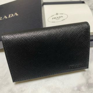 プラダ(PRADA)の値下【新品】PRADA 名刺ケース(名刺入れ/定期入れ)