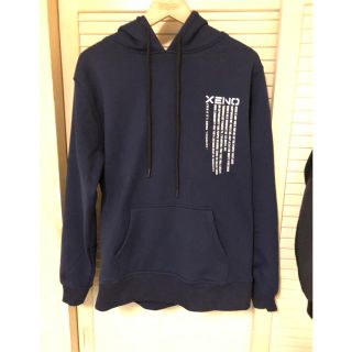 19AW XENO CONCEPT HOODIE ネイビーサイズS(パーカー)