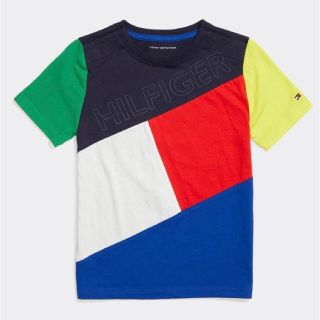 トミーヒルフィガー(TOMMY HILFIGER)のタイムセール！　トミーヒルフィガー　ブロックTシャツ (Tシャツ/カットソー)