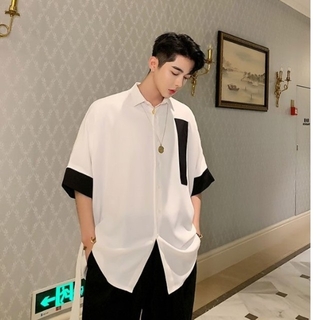 ハレ(HARE)の韓国ユニークデザインシャツ 半袖 (シャツ)