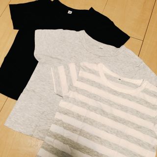 ムジルシリョウヒン(MUJI (無印良品))の無印良品 Tシャツ3枚セット(Ｔシャツ)