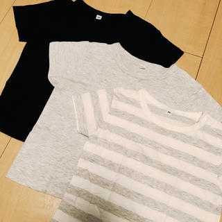 ムジルシリョウヒン(MUJI (無印良品))の無印良品 Tシャツ3枚セット(Ｔシャツ)