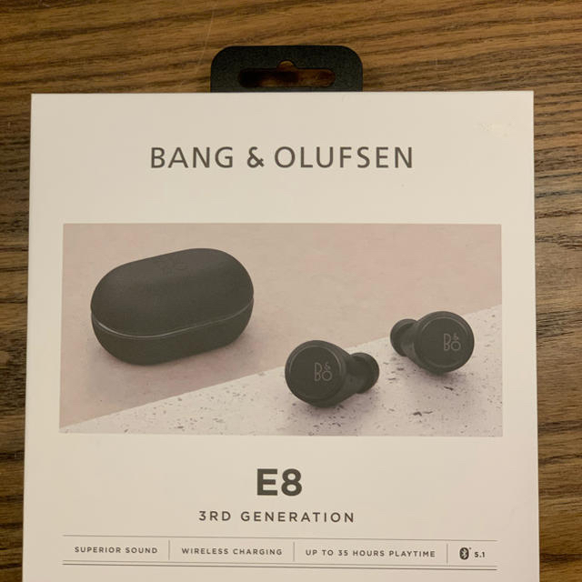 BANG&OLUFSEN Beoplay E8 3rd black約2時間充電ケース