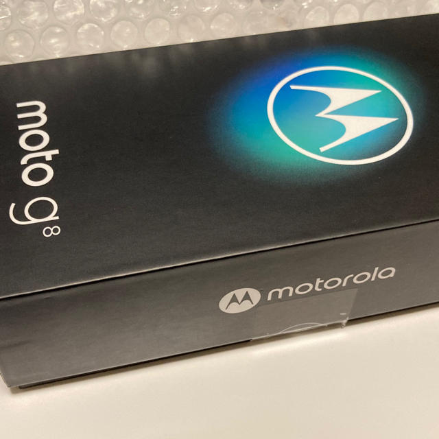 新品◆未使用◆未開封◆ moto g8 ノイエブルー 本体 国内版 SIMフリースマートフォン本体