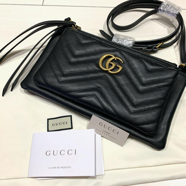 国内発送 Gucci - なる様専用 GUCCI GGマーモントショルダー