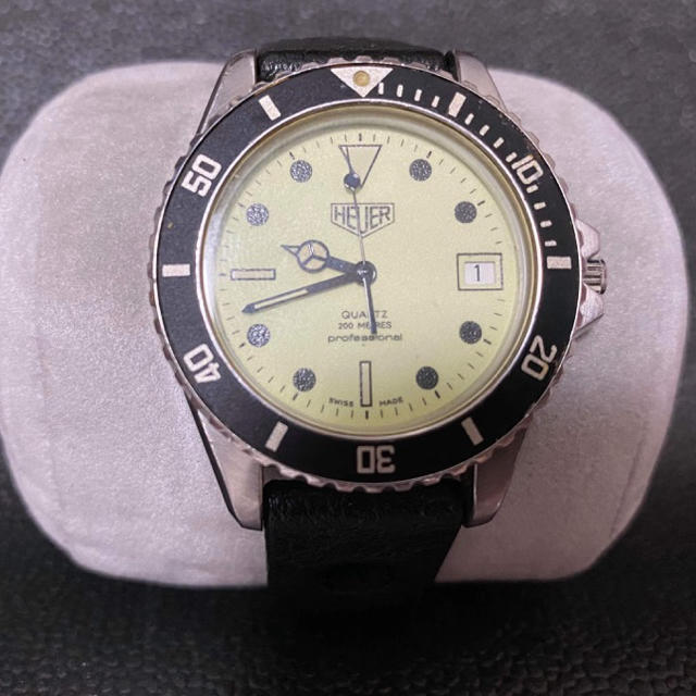 最新デザインの TAG Heuer - HEUER ナイトダイバーヴィンテージ プロフェッショナル 980 113 腕時計(アナログ)