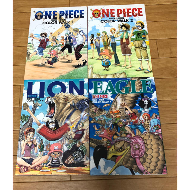 集英社 One Piece Color Walk 尾田画集 カラーウォーク 1234の通販 By にみ シュウエイシャならラクマ