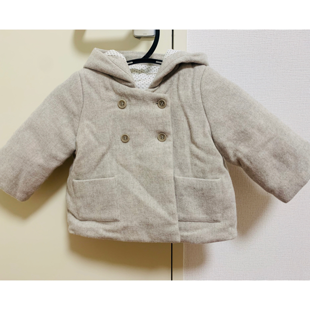 Bonpoint(ボンポワン)の超美品！ボンポワンコート　12M キッズ/ベビー/マタニティのベビー服(~85cm)(ジャケット/コート)の商品写真