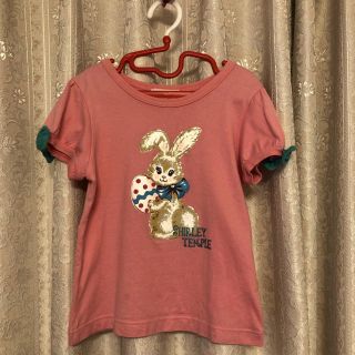 シャーリーテンプル(Shirley Temple)の【シャーリーテンプル】うさぎTシャツ　130㎝(Tシャツ/カットソー)