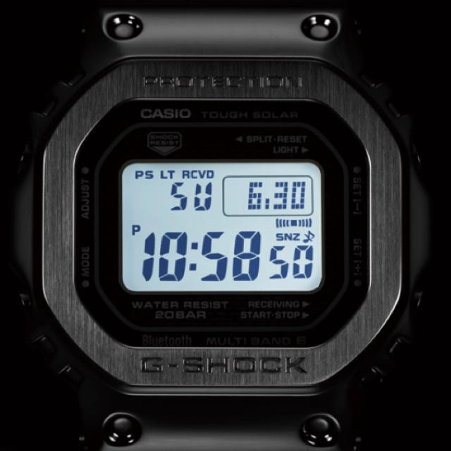 G-SHOCK GMW-B5000D-1JF フルメタルシルバー