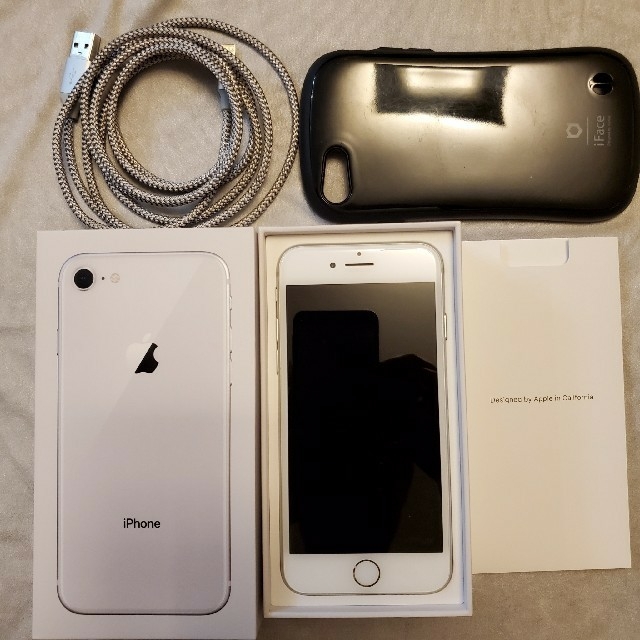 iPhone 8 256gb ホワイト　SIMフリー