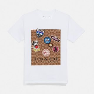 コーチ(COACH)のコーチ　ミッキー  Tシャツ　完売　新品未開封　(Tシャツ/カットソー(半袖/袖なし))