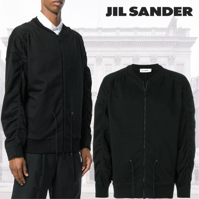 お気に入り Jil Sander - 【極美品】JIL SANDER ダブルジップボンバー