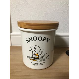 スヌーピー(SNOOPY)の最終値下げ　SNOOPY ホーローキャニスター(収納/キッチン雑貨)