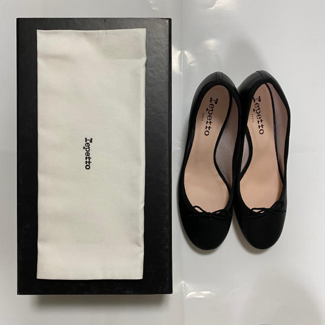 repetto(レペット)の未使用　repetto 黒パンプス レディースの靴/シューズ(ハイヒール/パンプス)の商品写真