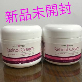 ビタミンパワーズファクトリー(VITAMIN POWERS FACTORY)のレチノールクリーム56g×２個セット ビタミンワールド(フェイスクリーム)