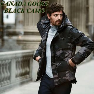 カナダグース(CANADA GOOSE)の【希少モデル】カナダグース マクミラン ブラックラベル カモ_送料込み(ダウンジャケット)