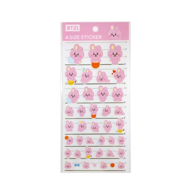 防弾少年団(BTS)(ボウダンショウネンダン)のBT21 COOKY ステッカー 新品 エンタメ/ホビーのタレントグッズ(アイドルグッズ)の商品写真