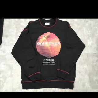 SHAREEF 'DOT APPLE' BIG SWEAT リンゴ トレーナースウェット - スウェット