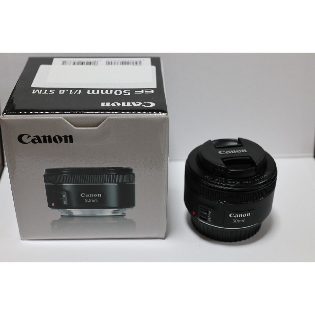 Canon(キヤノン)の美品 Canon EF 50mm F1.8 STM C-PLフィルターおまけ スマホ/家電/カメラのカメラ(レンズ(単焦点))の商品写真