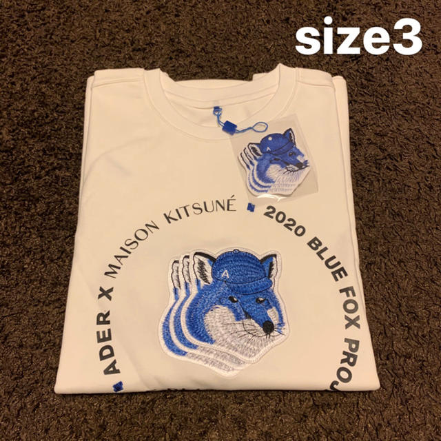 MAISONKITSUNEサイズ3 Maison Kitsune × Ader Error Tシャツ