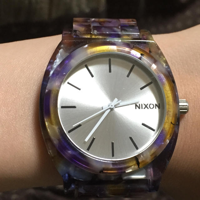 NIXON(ニクソン)のNIXON タイムテラー アセテート レディースのファッション小物(腕時計)の商品写真