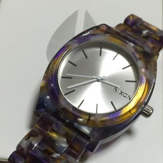 ニクソン(NIXON)のNIXON タイムテラー アセテート(腕時計)