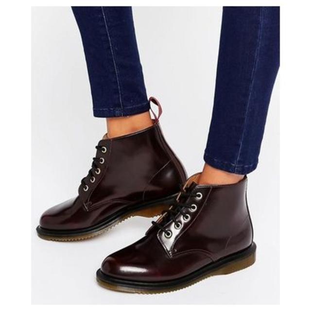 Dr.Martens EMMELINE UK5 Cherry Red エメライン