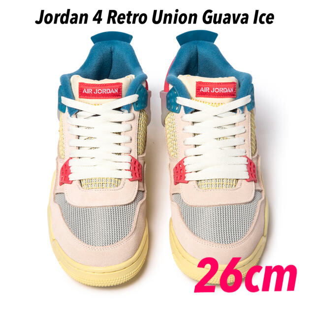 NIKE - Jordan 4 Retro Union Guava Ice  26cm