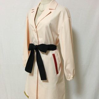 ソニアリキエル(SONIA RYKIEL)のB656新品♪ソニアリキエル♪ベルト付スプリングコート11号￥47300(スプリングコート)