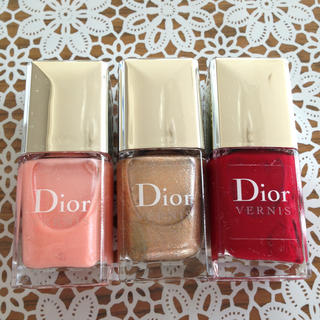 ディオール(Dior)のディオール ＶＥＲＮＩＳ 3本セット☆(ネイルケア)