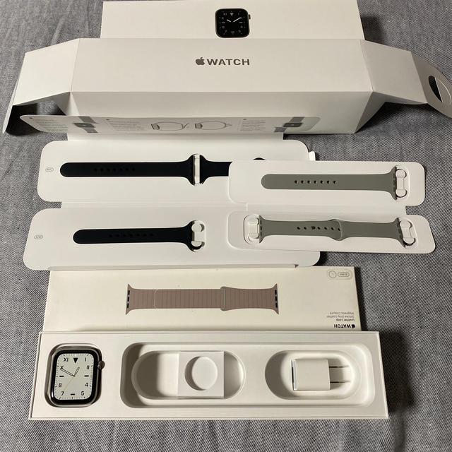 Apple Watch(アップルウォッチ)のUS版 AppleWatch Series5 edition 44mm  メンズの時計(腕時計(デジタル))の商品写真