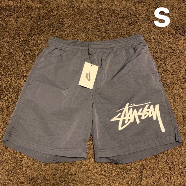 Sサイズ NIKE × Stussy ビーチ ショートパンツ ブラック 『4年保証