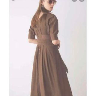 スナイデル(SNIDEL)のSNIDEL / スナイデル ウエストリブマークワンピース 大人気👗(ロングワンピース/マキシワンピース)