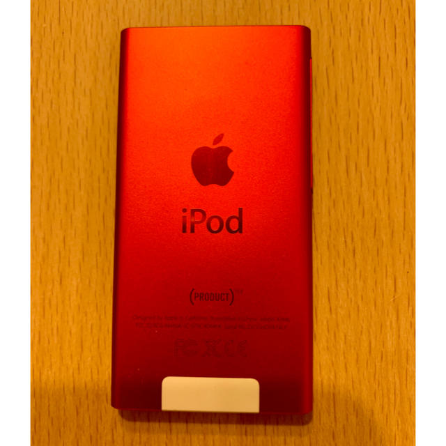 Apple(アップル)のiPod nano 第7世代 プロダクトレッド 16GB スマホ/家電/カメラのオーディオ機器(ポータブルプレーヤー)の商品写真