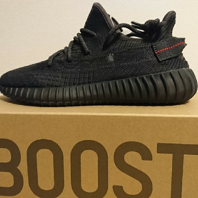 ブラックサイズadidas originals yeezy boost350 v2/black