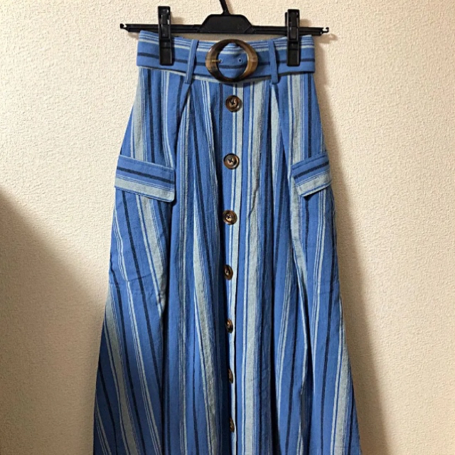REDYAZEL(レディアゼル)のストライプ　ロングスカート　レディアゼル レディースのスカート(ロングスカート)の商品写真