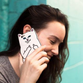 シュプリーム(Supreme)の正規品　新品　ripndip リップンディップ　iPhoneケース　(iPhoneケース)