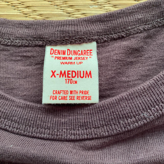 DENIM DUNGAREE(デニムダンガリー)のデニム&ダンガリー　　サイズ:170 半袖 メンズのトップス(Tシャツ/カットソー(半袖/袖なし))の商品写真