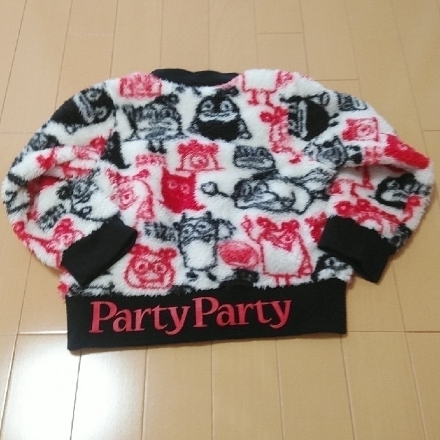 PARTYPARTY(パーティーパーティー)のボアブルゾン　110cm キッズ/ベビー/マタニティのキッズ服男の子用(90cm~)(ジャケット/上着)の商品写真