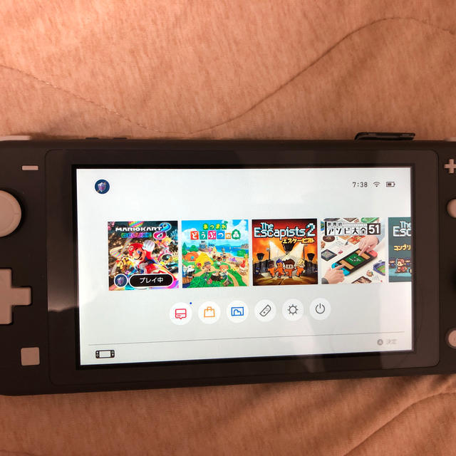 だけでその Nintendo Switch - 箱付きNintendo Switch Liteグレーどう森マリカ遊び大全セットの がインスト