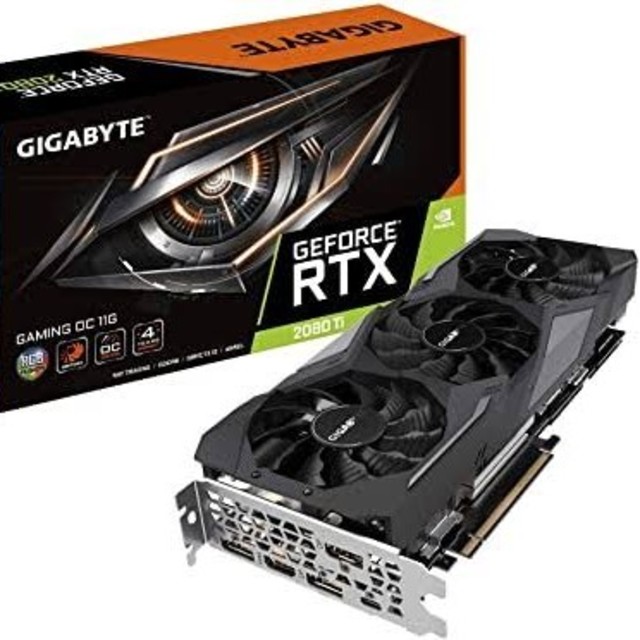 PCパーツ GIGABYTE NVIDIA GeForce RTX 2080Ti