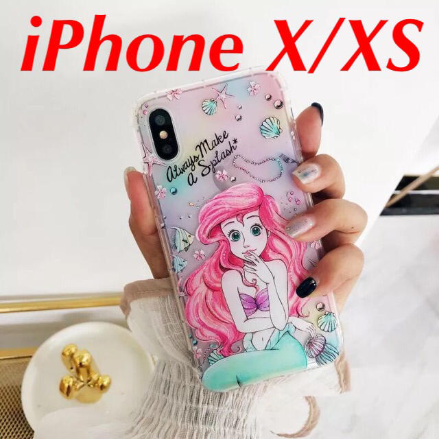 Disney アリエル 可愛いiphoneケース Iphonex Iphonexsの通販 By もも S Shop ディズニーならラクマ