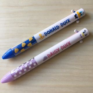 デイジーダック(デイジーダック)の新品 ディズニー  ドナルド & デイジー 2色 ボールペン 2本セット(ペン/マーカー)