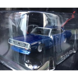 ニッサン(日産)のアオシマ 1/64 グラチャン 第12弾 スカイライン ケンメリ ヨンメリ 青(ミニカー)