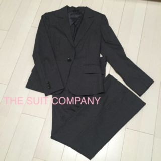 スーツカンパニー(THE SUIT COMPANY)の送料込 ストライプ パンツスーツ(スーツ)