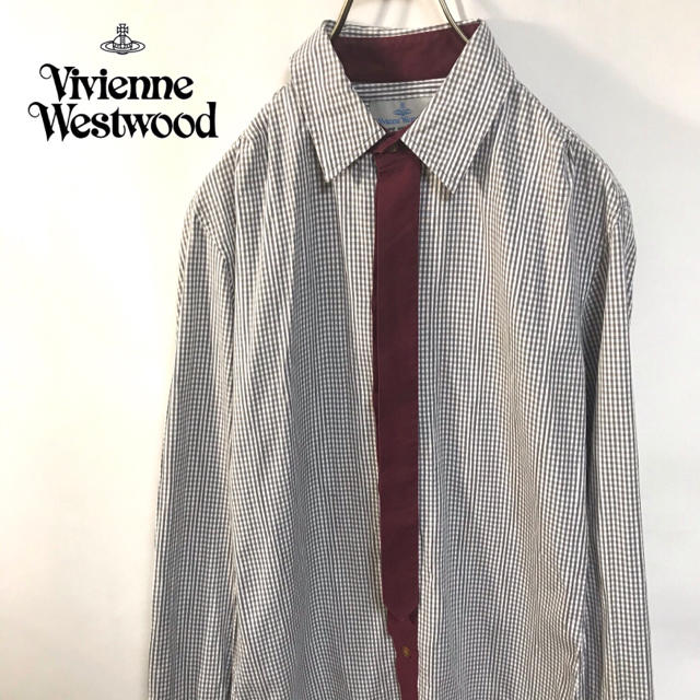 Vivienne Westwood(ヴィヴィアンウエストウッド)のヴィヴィアンウエストウッドマン　長袖　シャツ　デザインシャツ　メンズ　カットソー メンズのトップス(シャツ)の商品写真