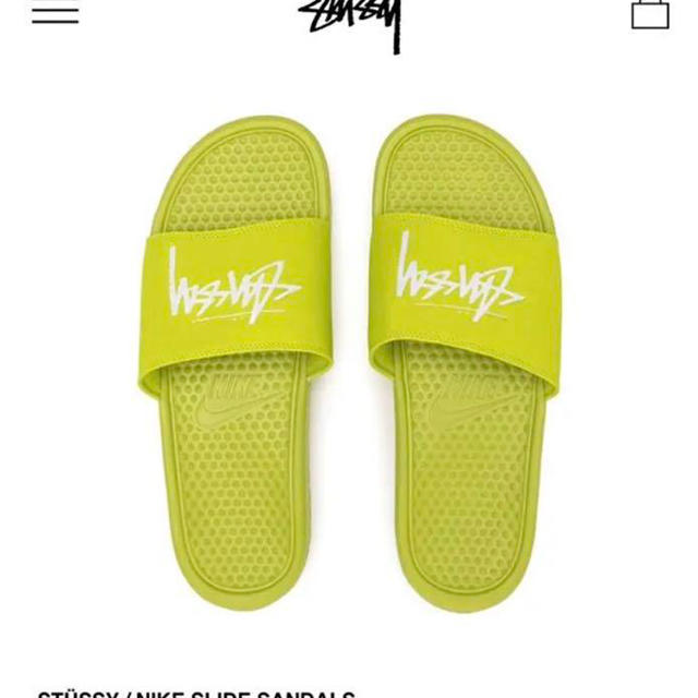 【26.0cm】 限定 stussy NIKE SLIDE SANDALS靴/シューズ