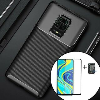 xiaomi redmi note9s 耐衝撃ケース ＆ ガラスフィルム セット(Androidケース)