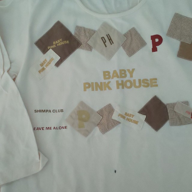 PINK HOUSE(ピンクハウス)のベビーピンクハウス 長袖シャツ キッズ/ベビー/マタニティのキッズ服女の子用(90cm~)(Tシャツ/カットソー)の商品写真